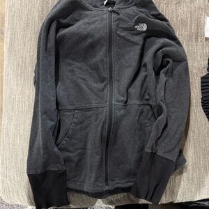 The North Face Charcoal Full-Zip Jacket